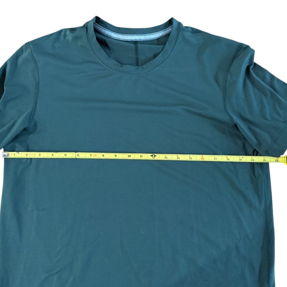 LuluLemon Soft Jersey Short-Sleeve Shirt Legacy Green Mens Size L - Picture 3 of 7